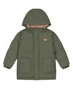 Jongens jas groen
