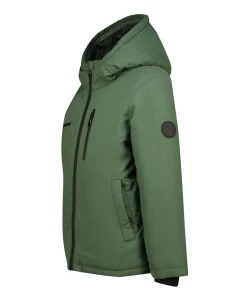 Jongens jas groen