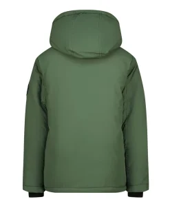 Jongens jas groen