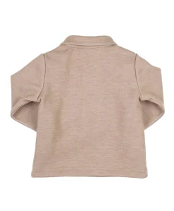 Jongens longsleeve beige