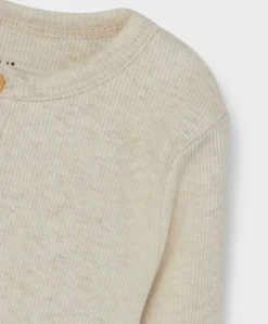 Jongens longsleeve beige