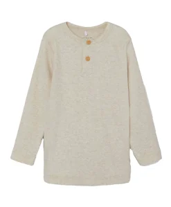 Jongens longsleeve beige