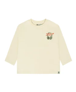 Jongens longsleeve beige