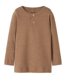 Jongens longsleeve beige