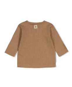 Jongens longsleeve beige