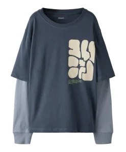Jongens longsleeve blauw