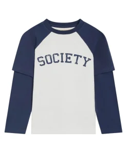 Jongens longsleeve blauw