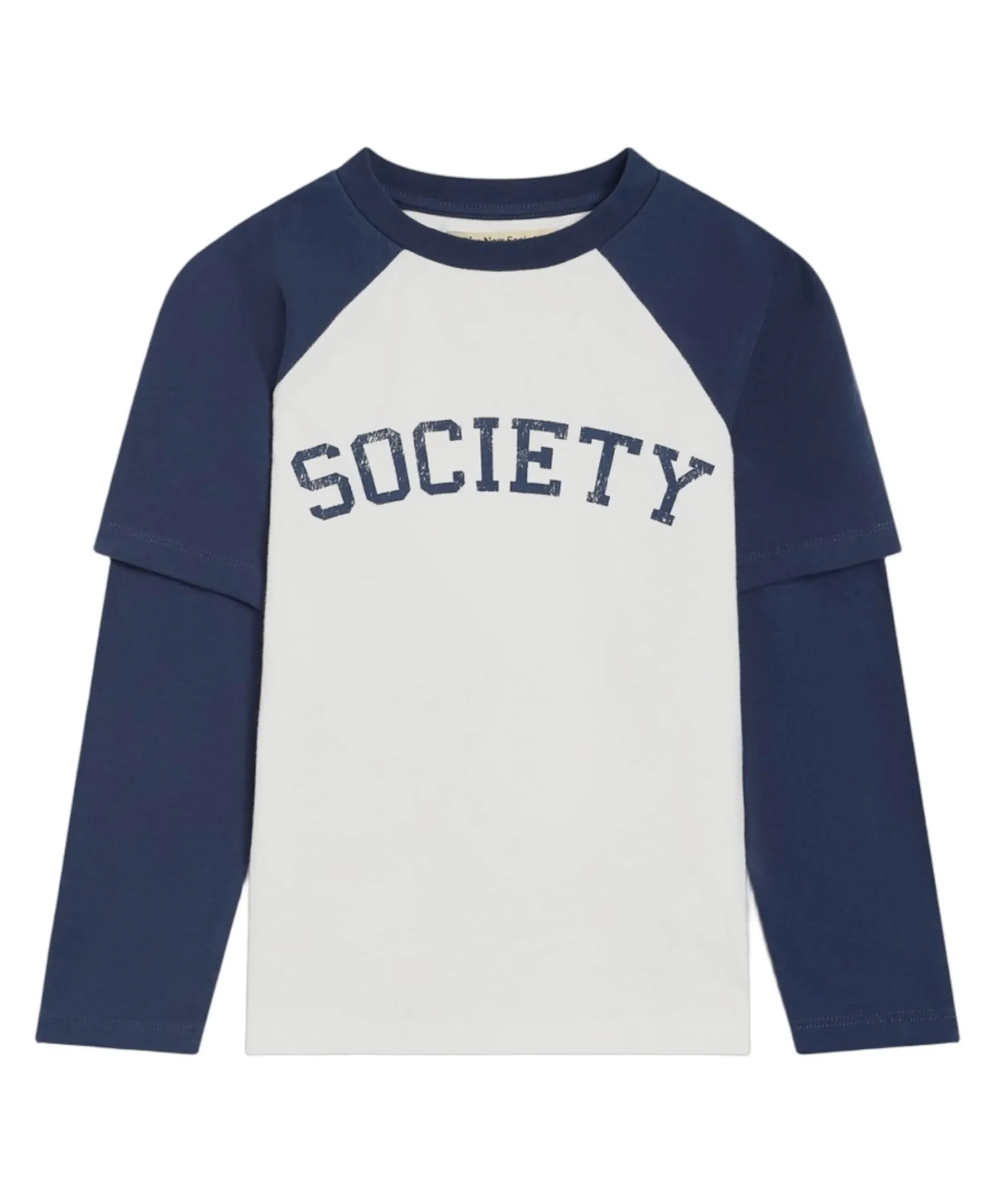 Jongens longsleeve blauw