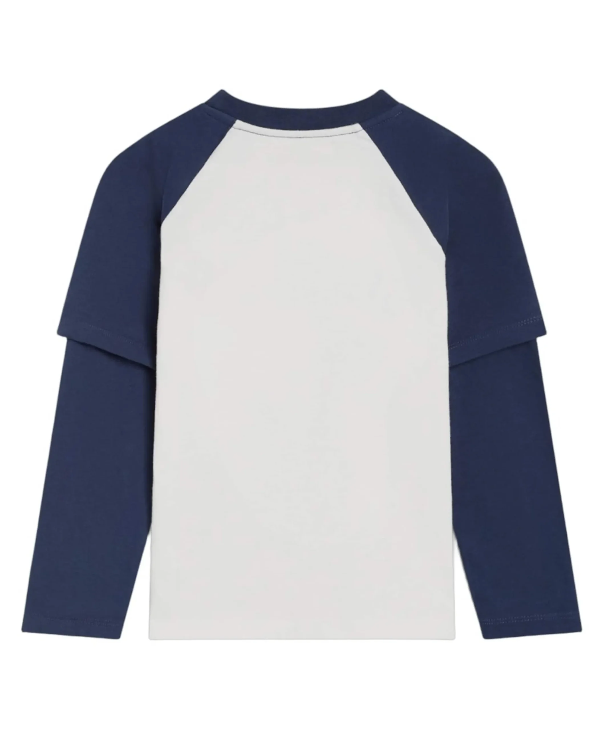Jongens longsleeve blauw