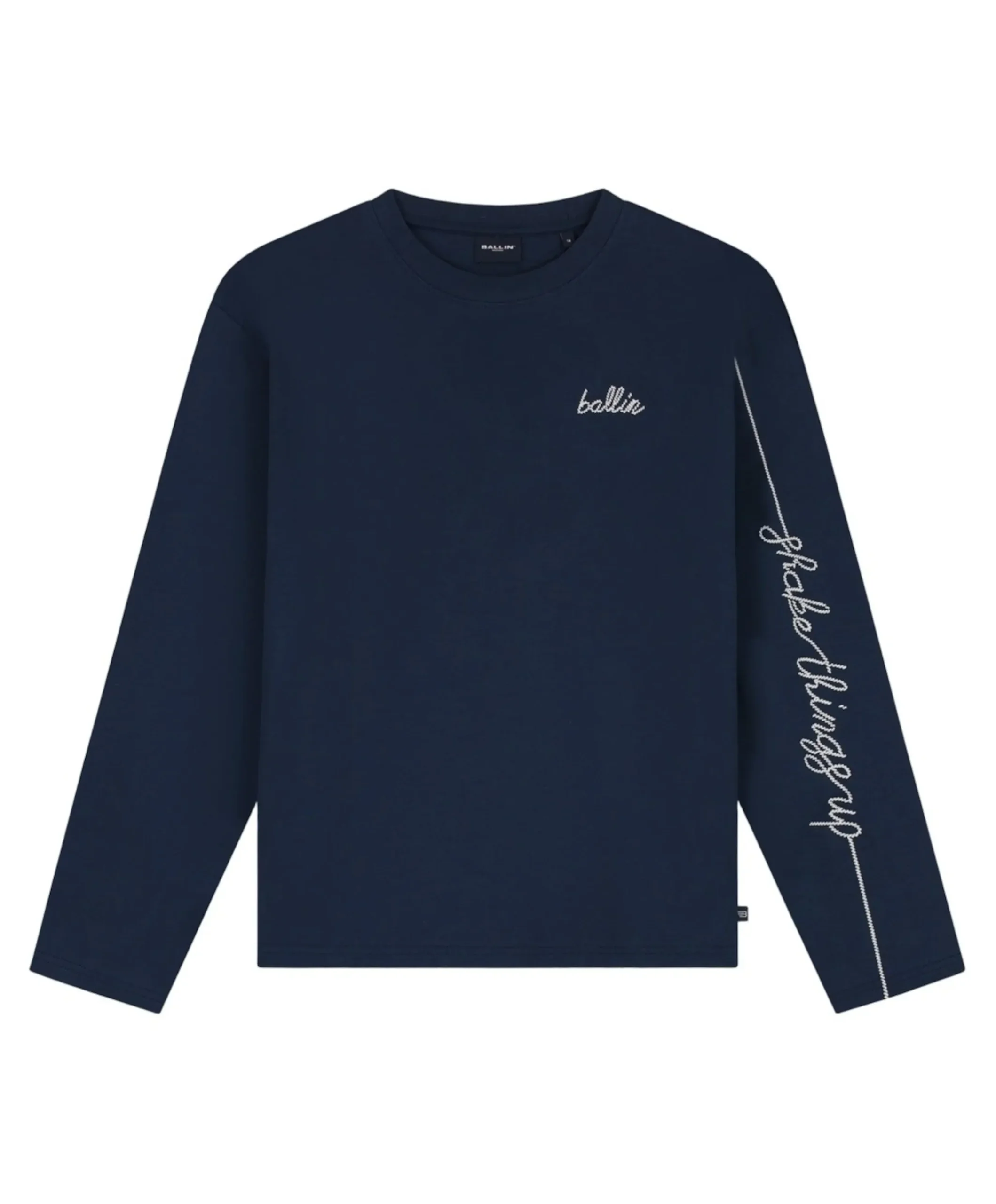 Jongens longsleeve blauw