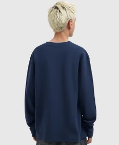 Jongens longsleeve blauw