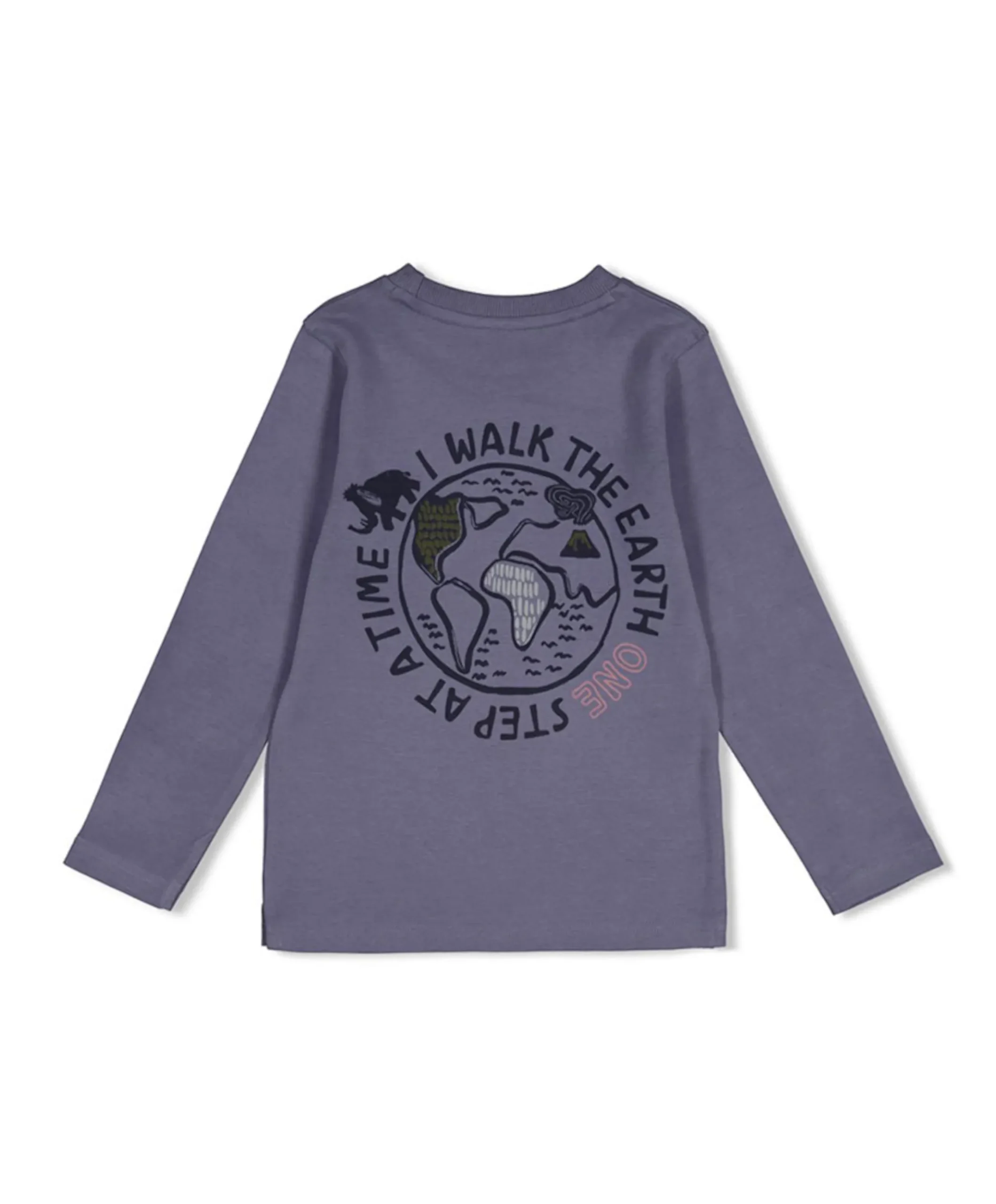 Jongens longsleeve blauw