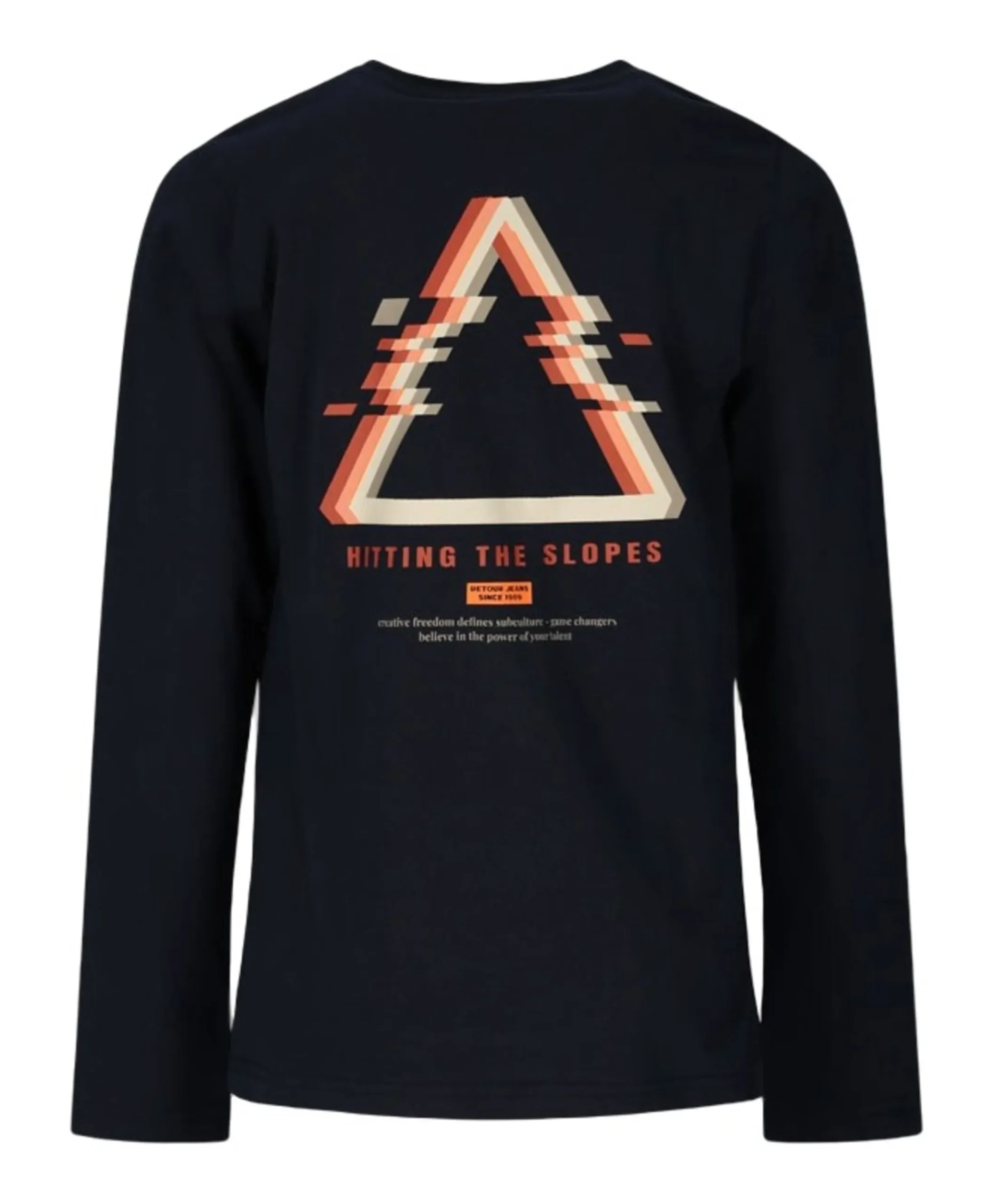 Jongens longsleeve blauw