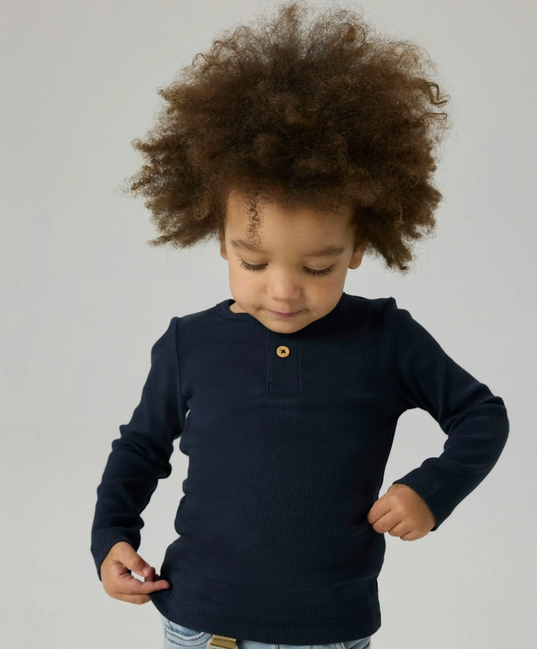 Jongens longsleeve blauw