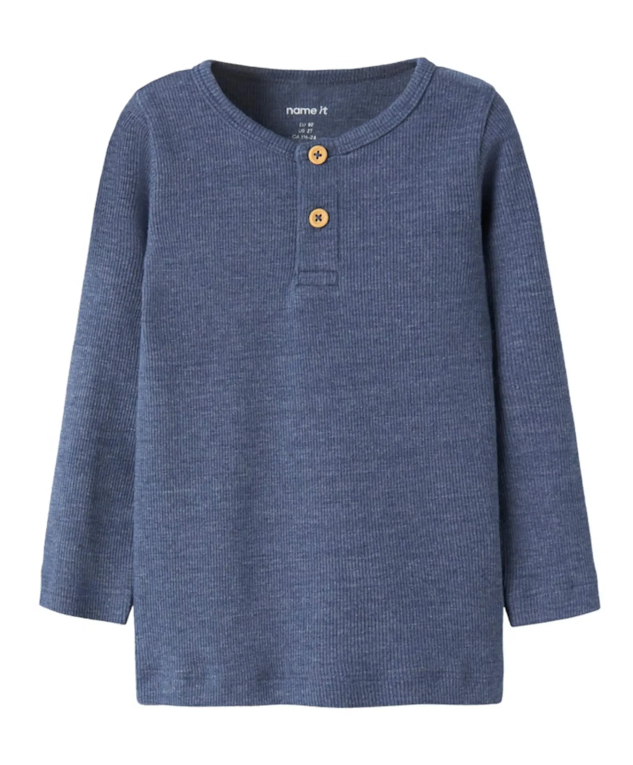 Jongens longsleeve blauw