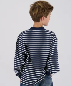 Jongens longsleeve blauw