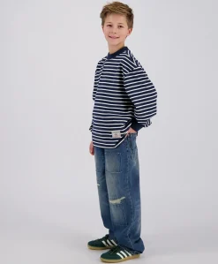 Jongens longsleeve blauw