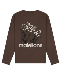 Jongens longsleeve bruin