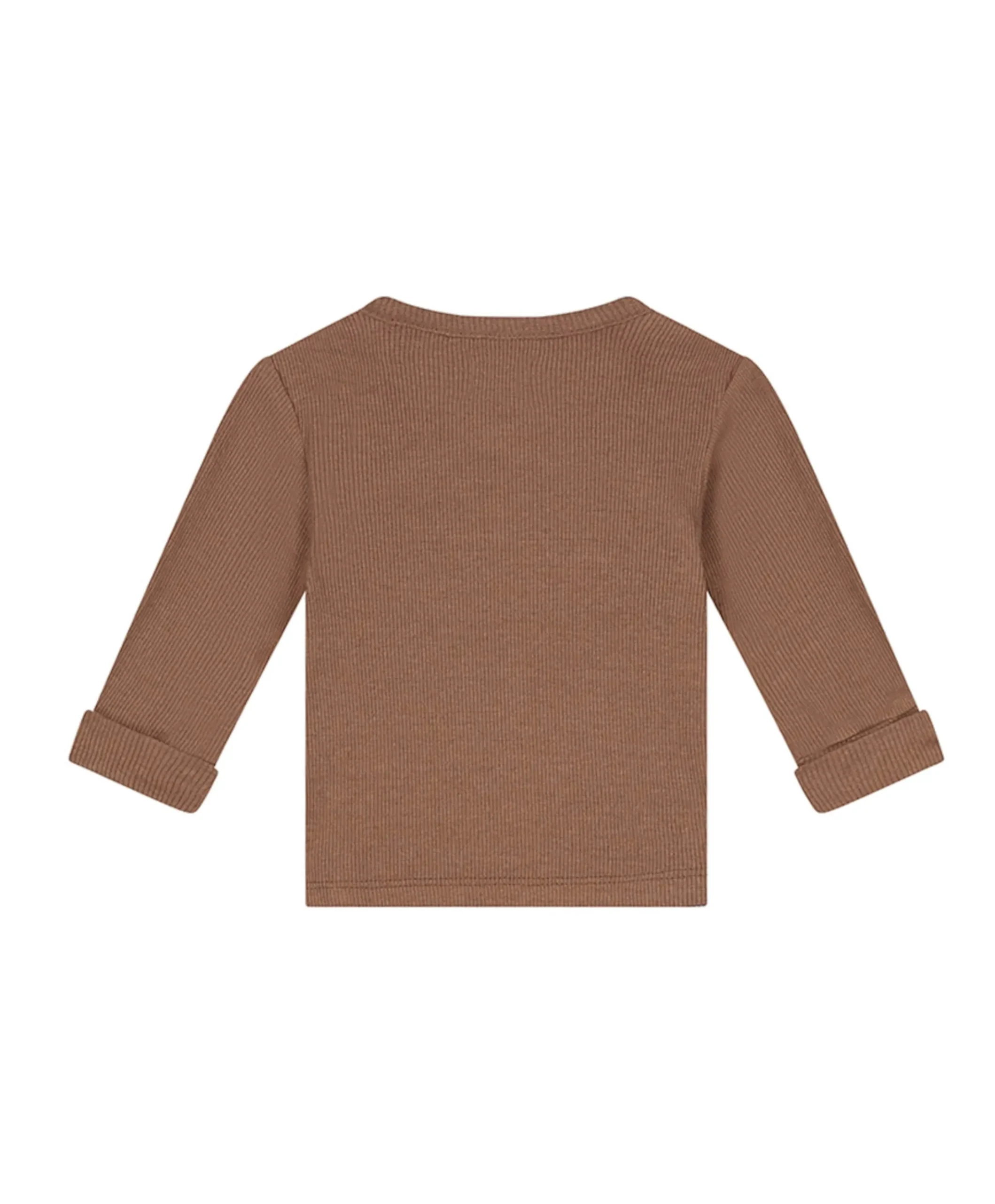Jongens longsleeve bruin