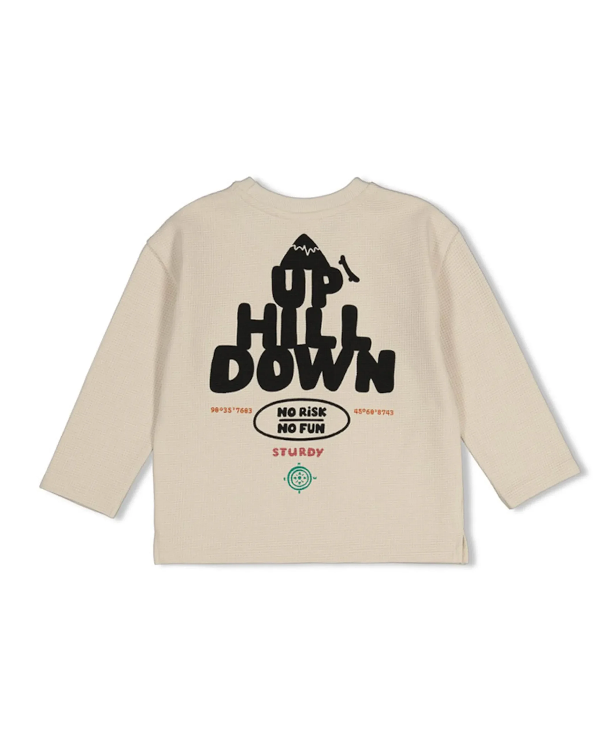 Jongens longsleeve ecru