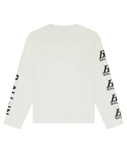 Jongens longsleeve ecru