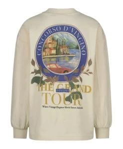 Jongens longsleeve ecru