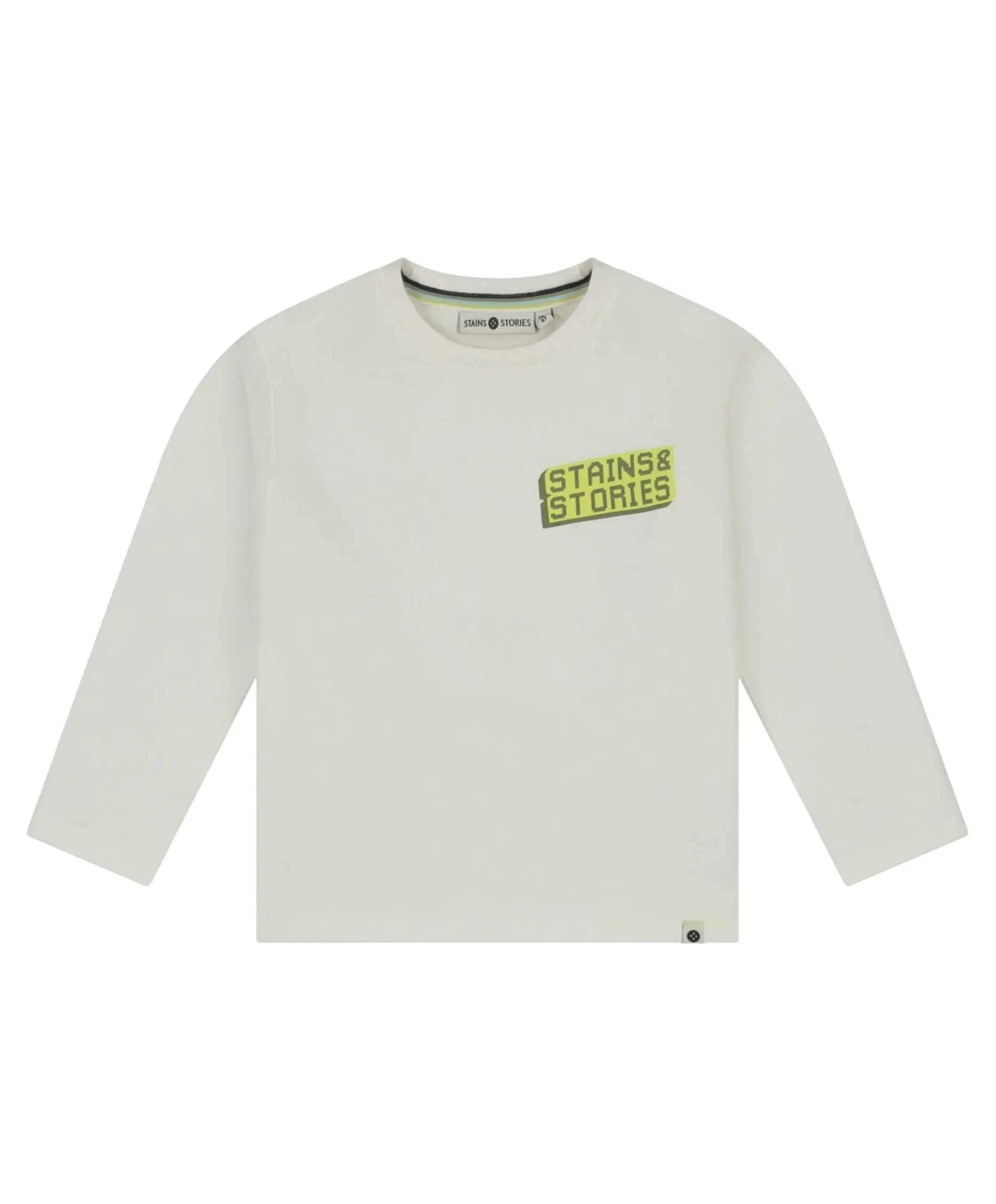 Jongens longsleeve ecru