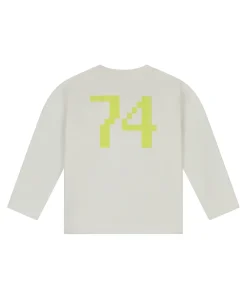 Jongens longsleeve ecru