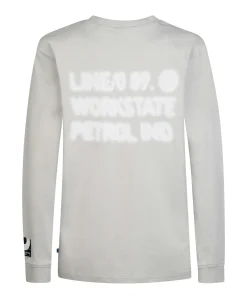 Jongens longsleeve grijs