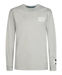 Jongens longsleeve grijs