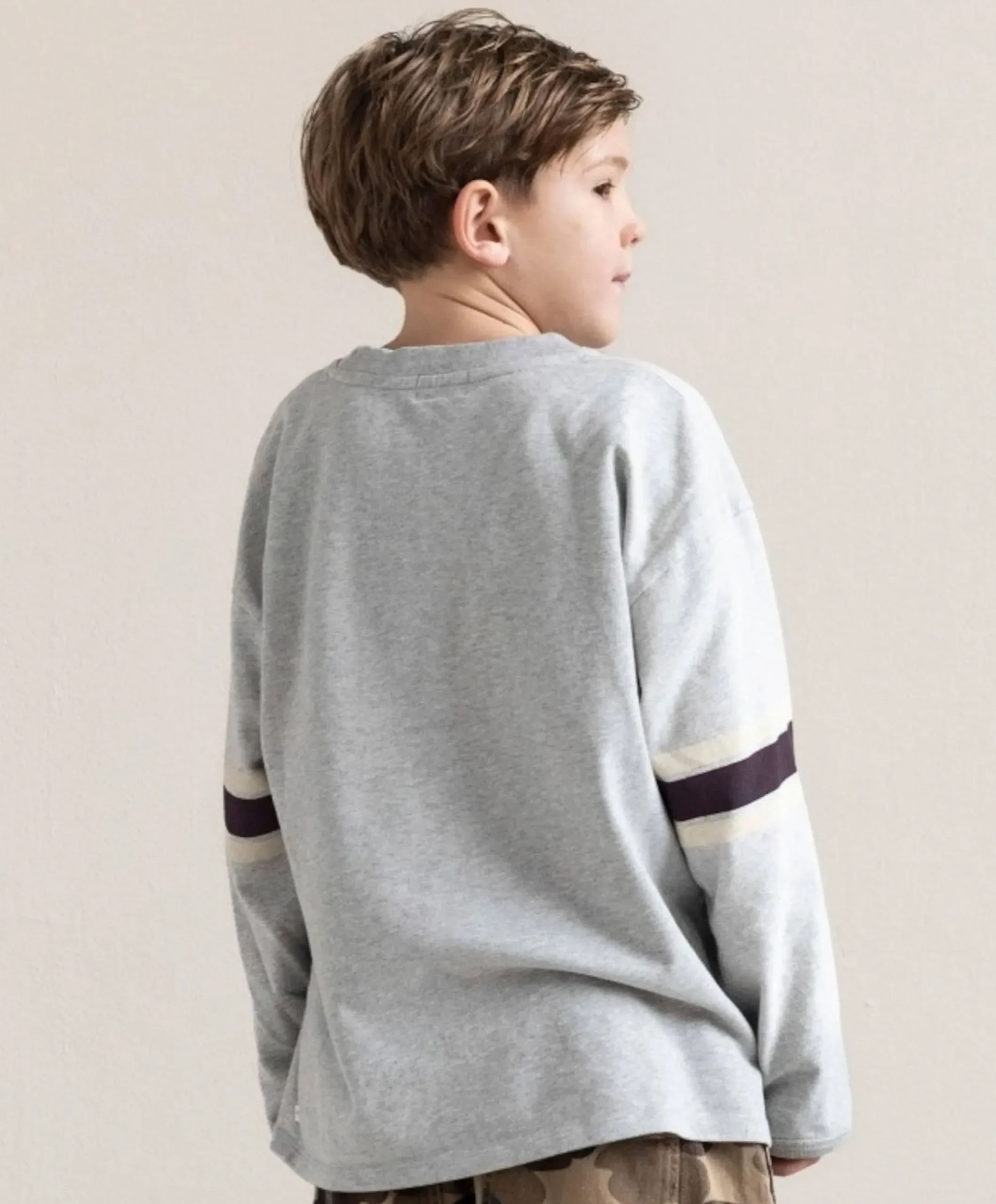 Jongens longsleeve grijs