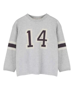 Jongens longsleeve grijs