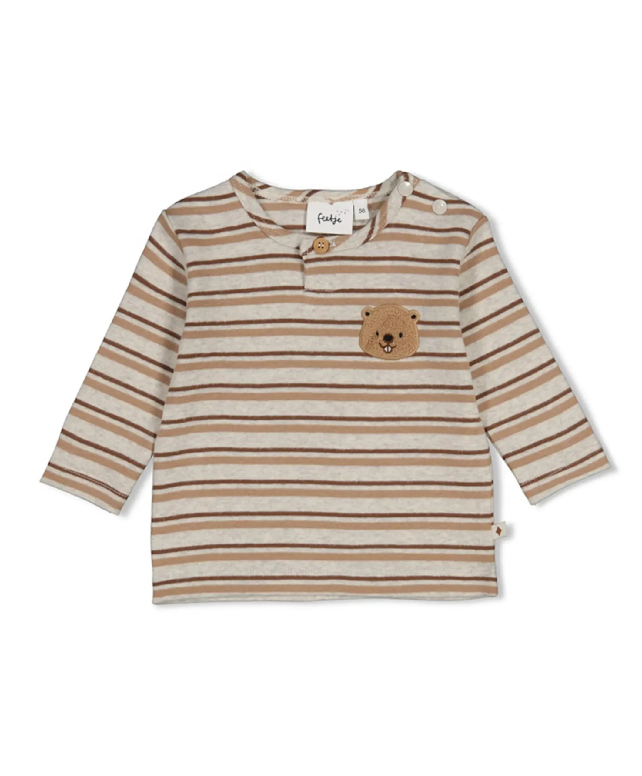 Jongens longsleeve grijs