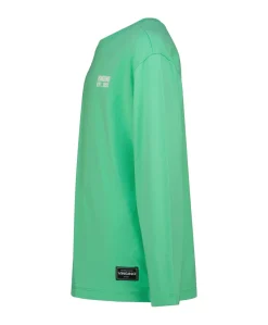 Jongens longsleeve groen
