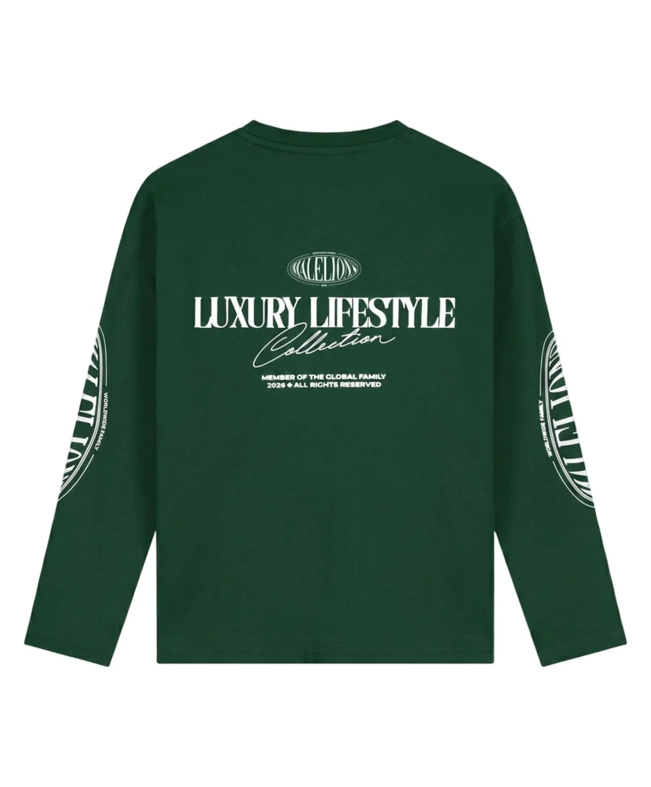 Jongens longsleeve groen