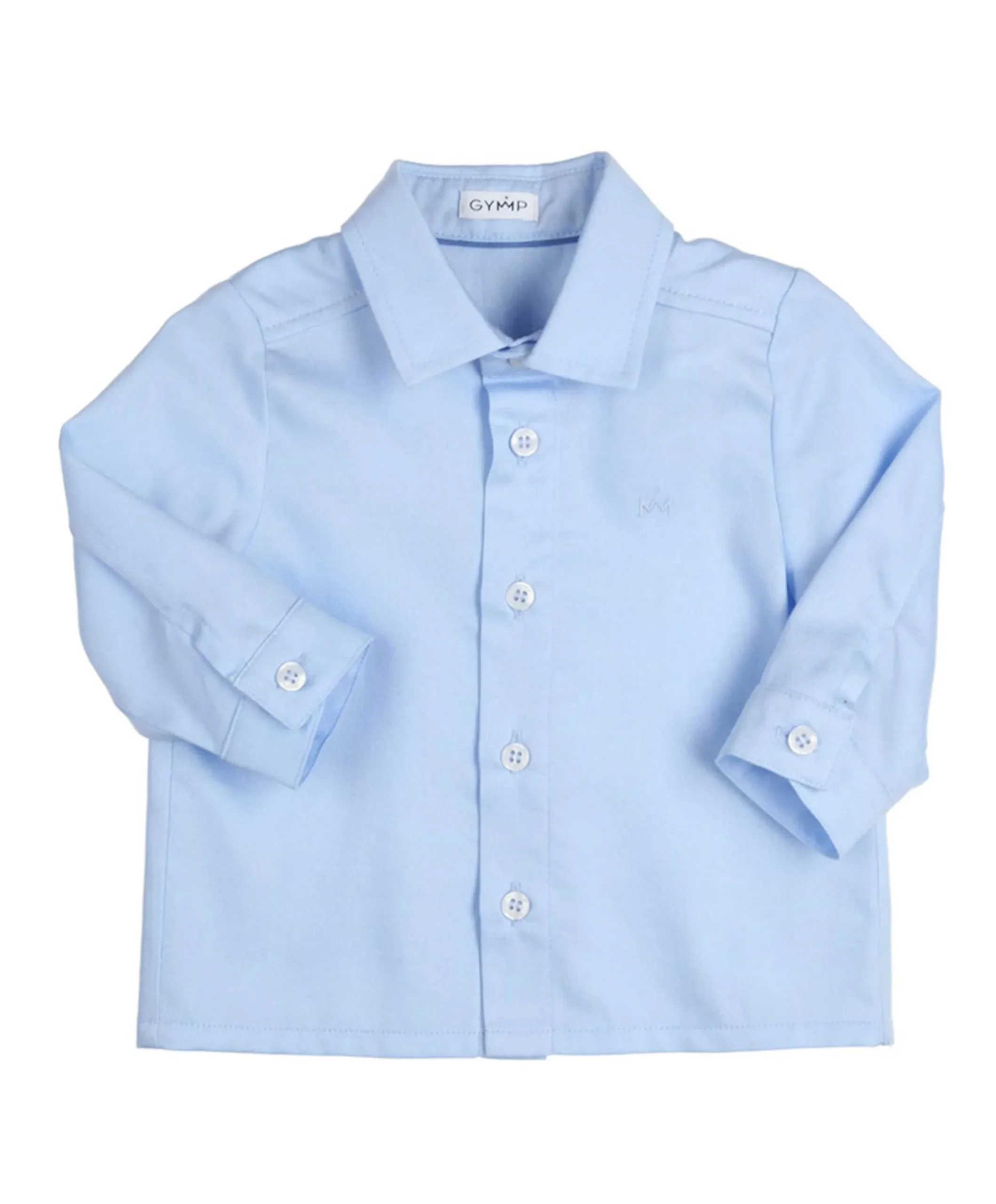 Jongens overhemd blauw