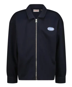 Jongens overhemd lange mouw blauw