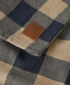 Jongens overhemd lange mouw blauw