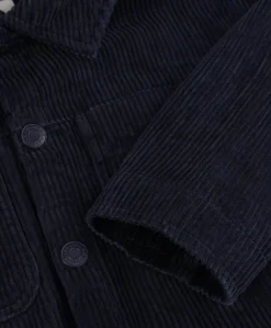 Jongens overhemd lange mouw blauw