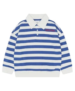 Jongens polo blauw