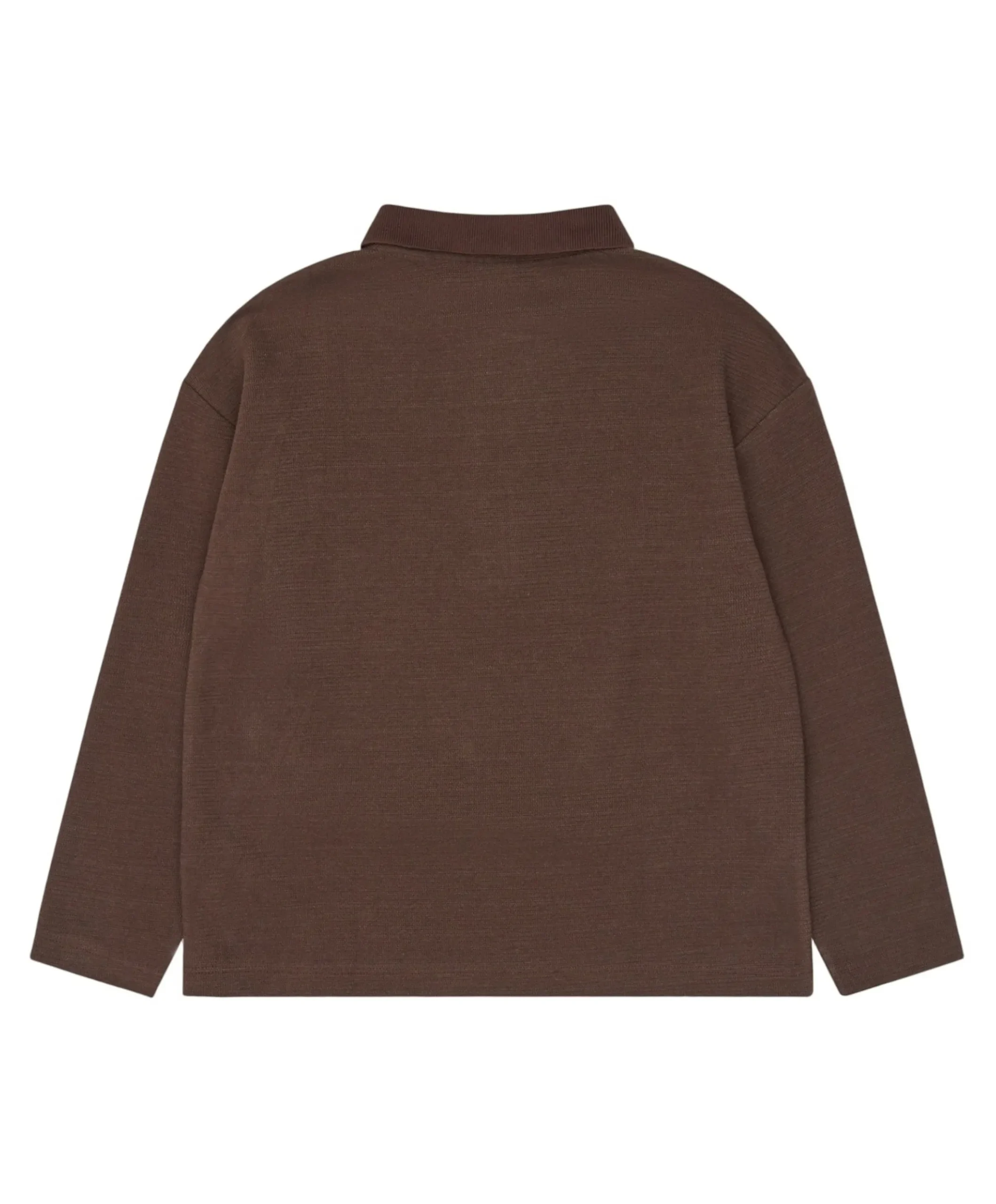 Jongens polo bruin