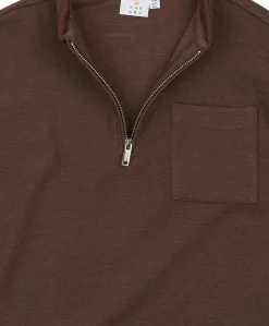 Jongens polo bruin