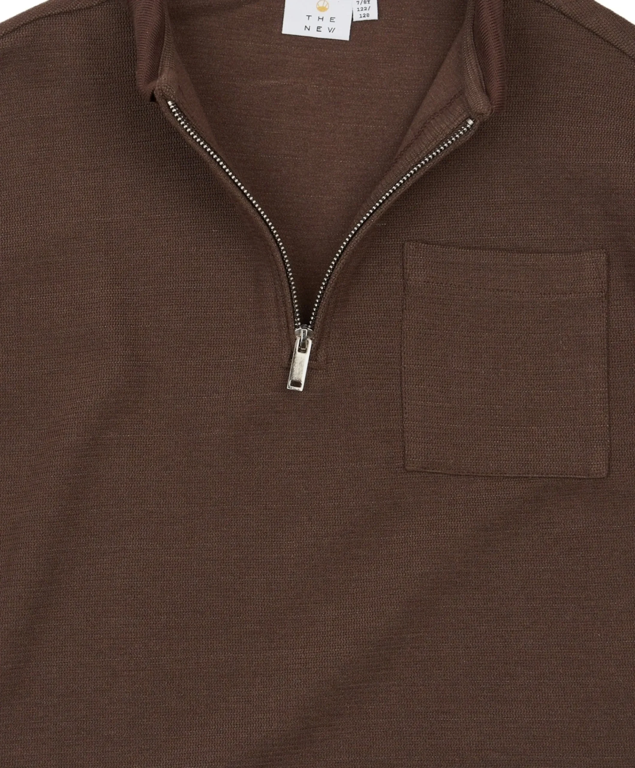 Jongens polo bruin