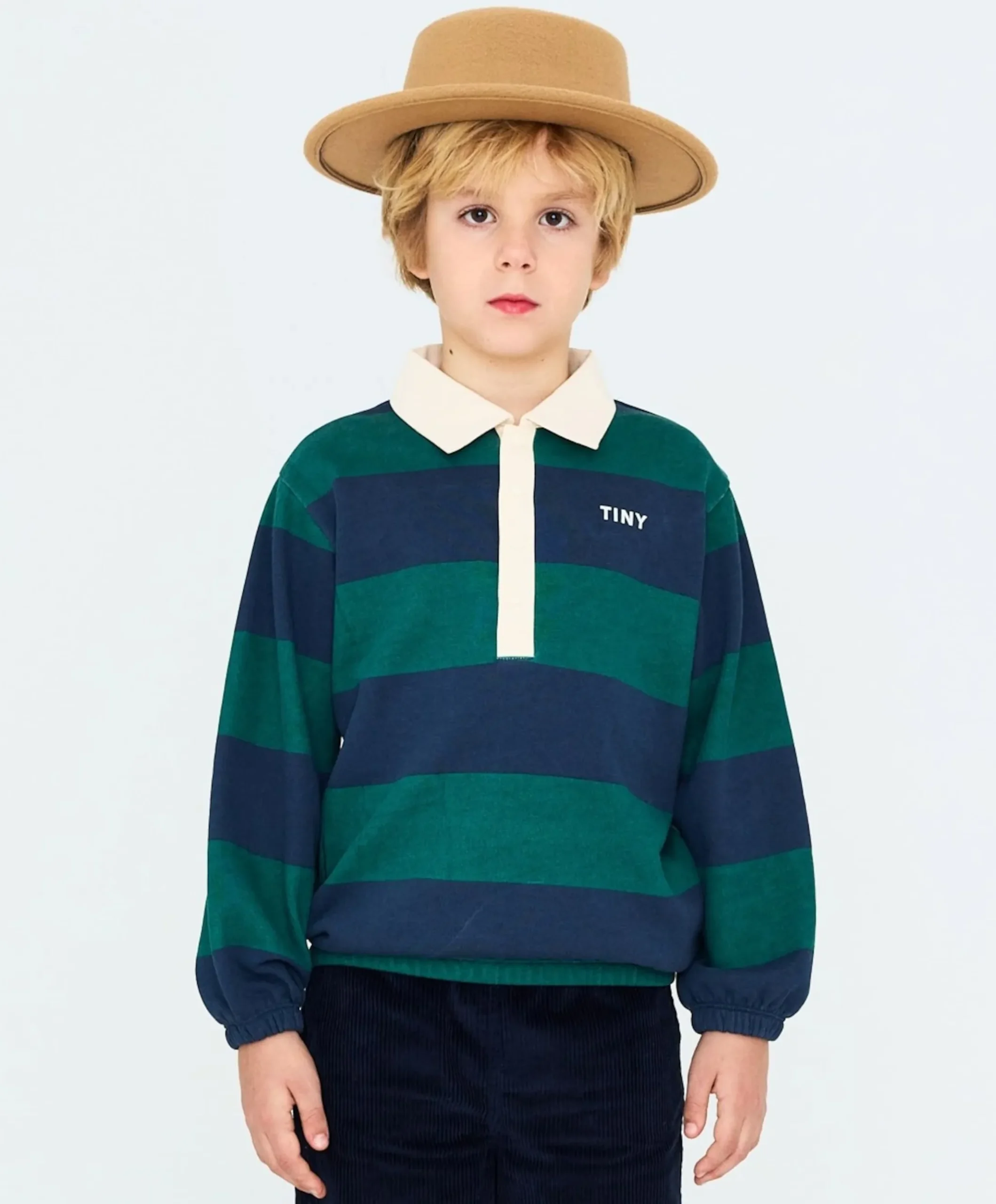 Jongens polo groen