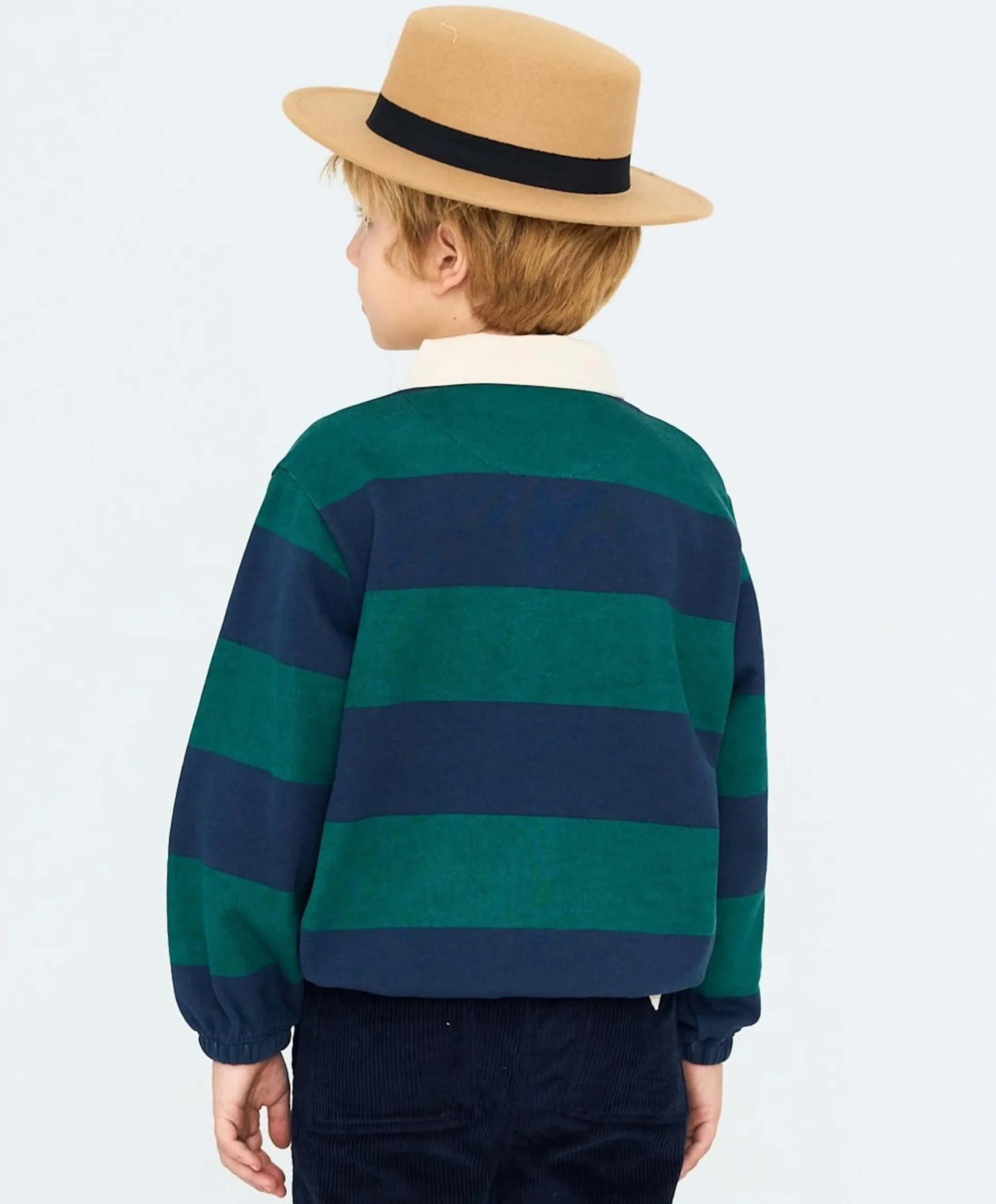 Jongens polo groen