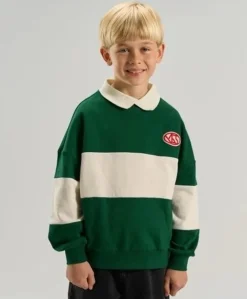 Jongens polo groen