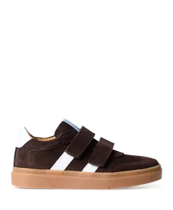 jongens sneakers bruin