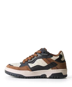 jongens sneakers bruin