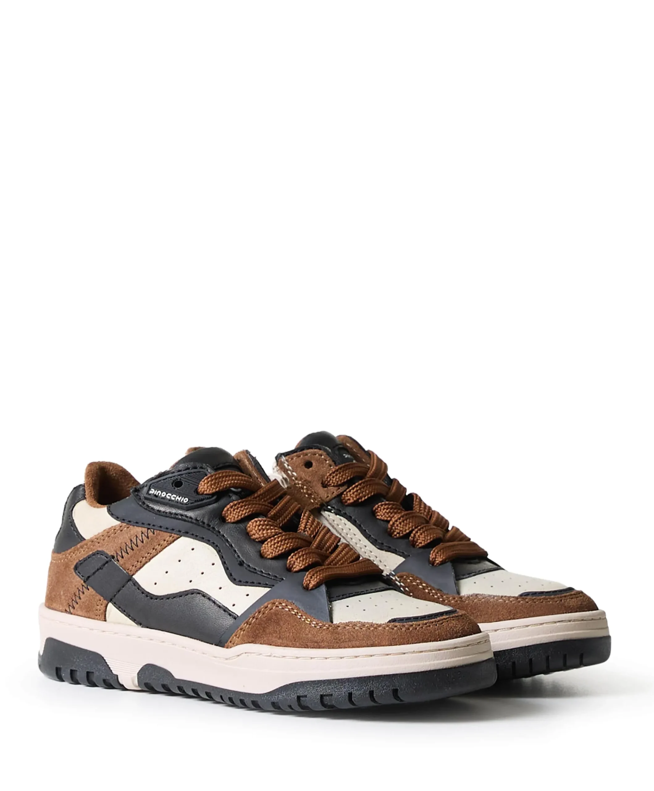 jongens sneakers bruin