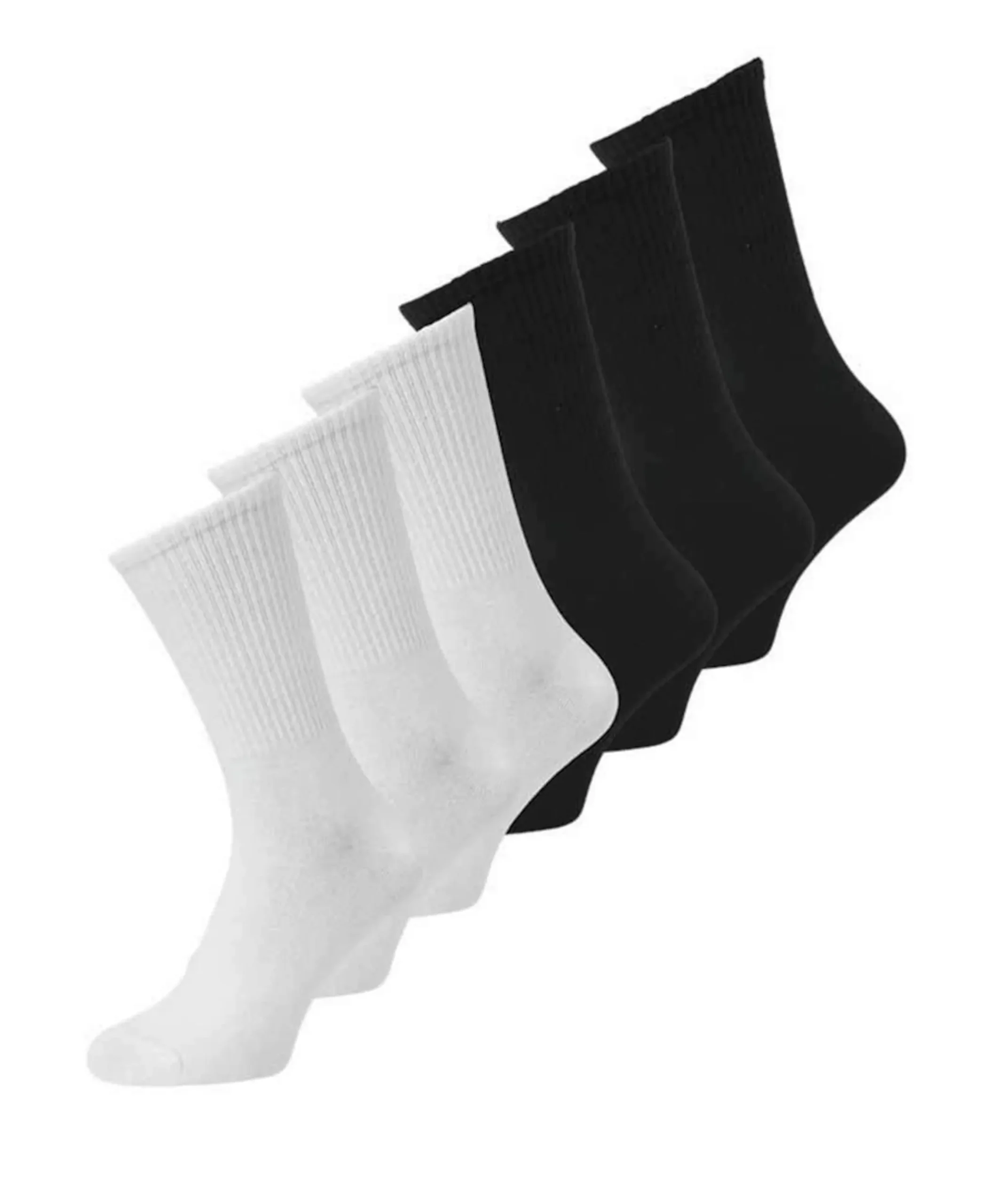 Jongens sokken 6-pack wit